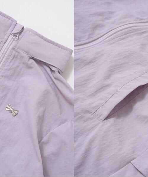 Lycee mine / リセマイン ブルゾン | 【撥水加工】バックフリルAラインマウンテンパーカ(収納袋付き) | 詳細6