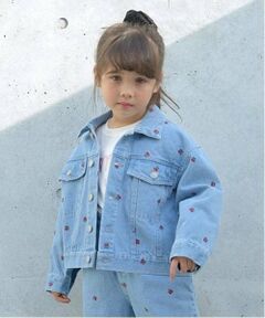 Lycee mine / リセマイン ブルゾン | 【LOVE DENIM】アソート刺しゅう総柄Gジャン