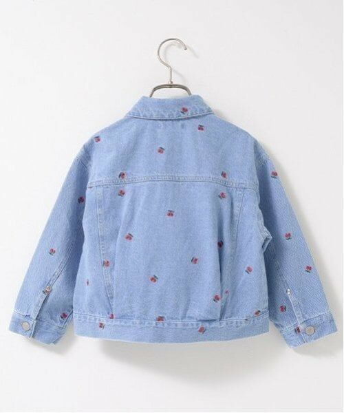 Lycee mine / リセマイン ブルゾン | 【LOVE DENIM】アソート刺しゅう総柄Gジャン | 詳細9