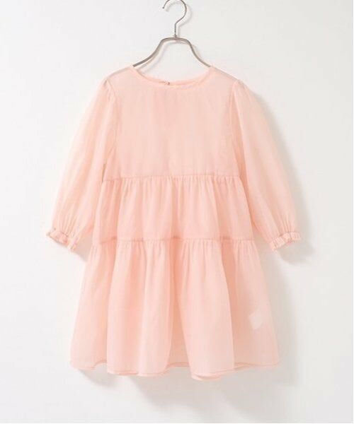 Lycee mine / リセマイン ミニ丈・ひざ丈ワンピース | シアーティアードワンピース | 詳細2