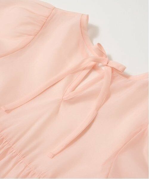 Lycee mine / リセマイン ミニ丈・ひざ丈ワンピース | シアーティアードワンピース | 詳細6