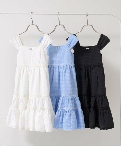 Lycee mine / リセマイン ミニ丈・ひざ丈ワンピース | ティアードワンピース | 詳細1