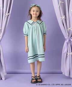 Lycee mine / リセマイン ミニ丈・ひざ丈ワンピース | 【サンリオキャラクターズ】シナモロールセーラー衿パフワンピース