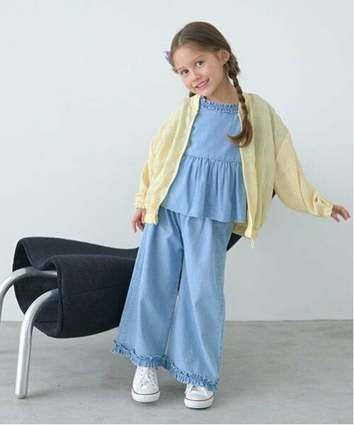 Lycee mine / リセマイン その他パンツ | 【セットアップ】フリルブラウス&フリルワイドパンツ | 詳細12