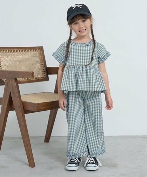 Lycee mine / リセマイン その他パンツ | 【セットアップ】フリルブラウス&フリルワイドパンツ | 詳細13