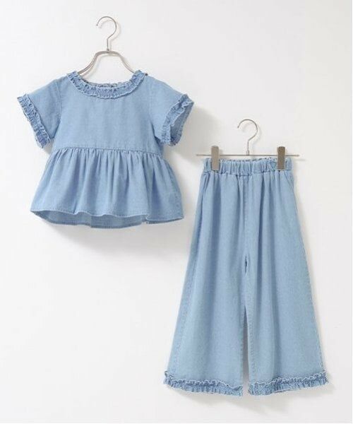 Lycee mine / リセマイン その他パンツ | 【セットアップ】フリルブラウス&フリルワイドパンツ | 詳細2