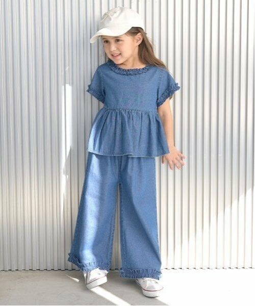 Lycee mine / リセマイン その他パンツ | 【セットアップ】フリルブラウス&フリルワイドパンツ | 詳細9