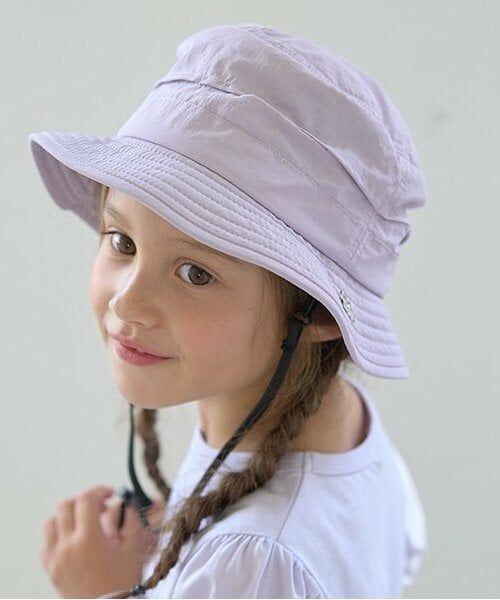 Lycee mine / リセマイン ハット | 【撥水加工】小さく収納できるハット（ライラック）