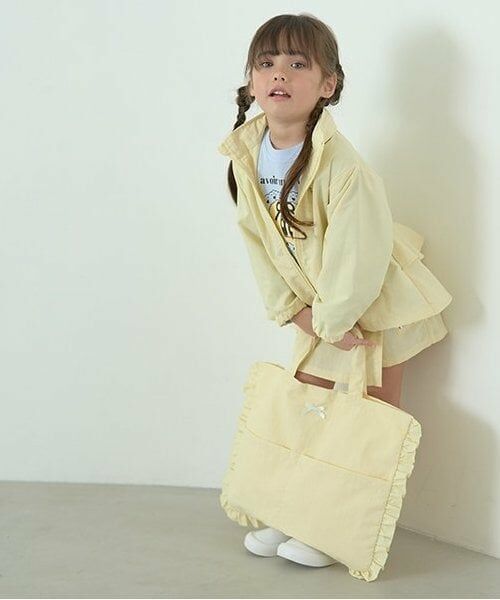 Lycee mine / リセマイン トートバッグ | 【撥水加工】レッスンバッグ（クリーム）