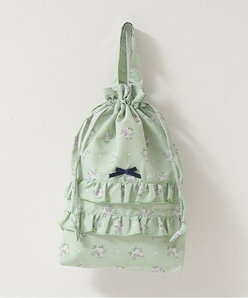 Lycee mine / リセマイン ポーチ | 【撥水加工】シューズバッグ（ミント）