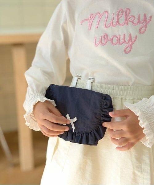 Lycee mine / リセマイン ポーチ | 【撥水加工】移動ポケット（紺）