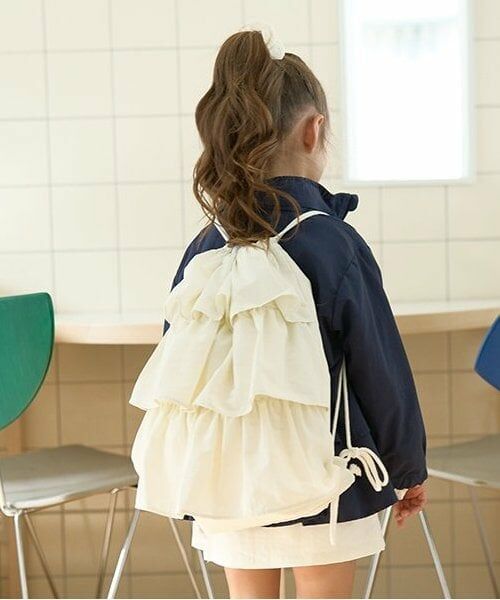 Lycee mine / リセマイン リュック・バックパック | 【撥水加工】らくらくナップ（アイボリー）