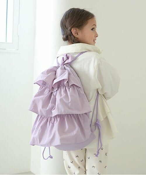 Lycee mine / リセマイン リュック・バックパック | 【撥水加工】らくらくナップ（ライラック）