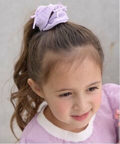 リボン付きシュシュ