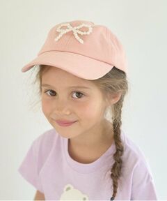 Lycee mine / リセマイン キャップ | パール調リボン付きキャップ