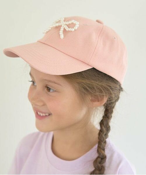 Lycee mine / リセマイン キャップ | パール調リボン付きキャップ | 詳細12