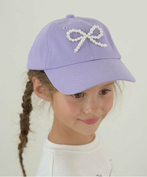 Lycee mine / リセマイン キャップ | パール調リボン付きキャップ | 詳細14
