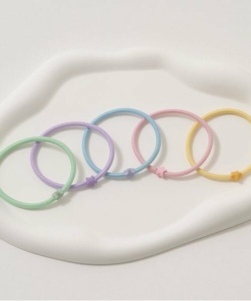 Lycee mine / リセマイン ヘアゴム・シュシュ | スターヘアゴム5Pセット | 詳細1