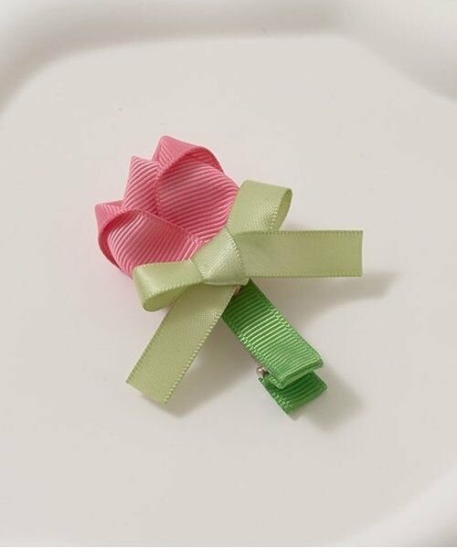 Lycee mine / リセマイン ヘアピン | チューリップヘアクリップ（ピンク）