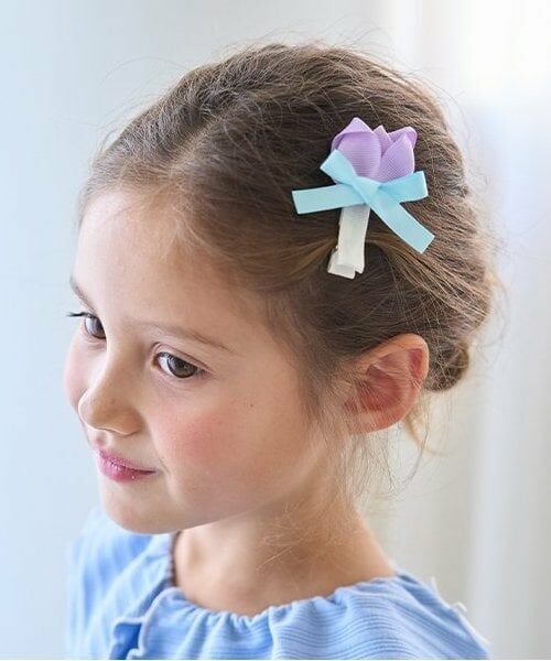 Lycee mine / リセマイン ヘアピン | チューリップヘアクリップ（ラベンダー）