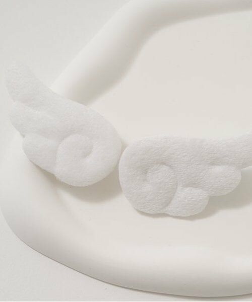 Lycee mine / リセマイン ヘアピン | ふわふわウィングヘアクリップ2Pセット | 詳細2