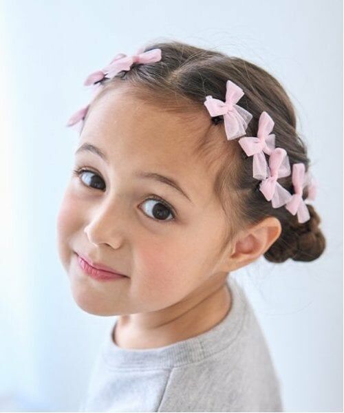 Lycee mine / リセマイン ヘアピン | チュールリボンちびヘアクリップ10Pセット | 詳細8