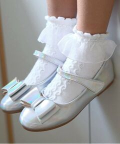 Lycee mine / リセマイン ソックス | ちびリボン付きフリルソックス