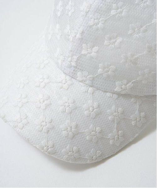 Lycee mine / リセマイン キャップ | シアー花柄キャップ | 詳細8