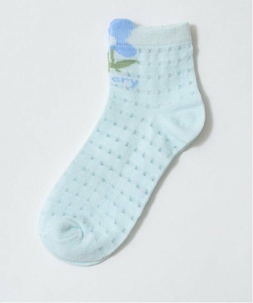 Lycee mine / リセマイン ソックス | チェックシアーフラワーアソートソックス | 詳細7