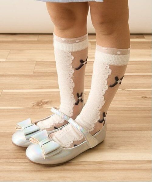 Lycee mine / リセマイン ソックス | モノトーンシアーハイソックス（マルチ）