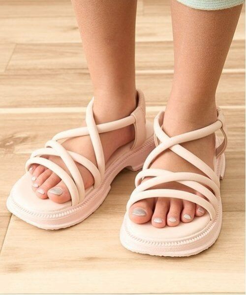 Lycee mine / リセマイン サンダル | クロスストラップサンダル | 詳細2