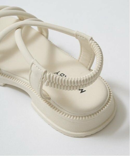 Lycee mine / リセマイン サンダル | クロスストラップサンダル | 詳細9