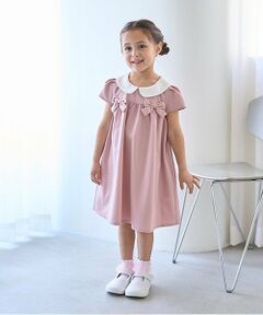 Lycee mine / リセマイン ドレス | 【オケージョン対応】丸衿リボン付きワンピース