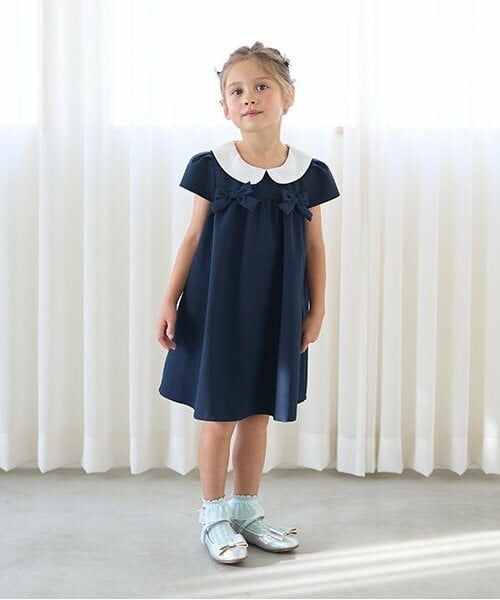 Lycee mine / リセマイン ドレス | 【オケージョン対応】丸衿リボン付きワンピース | 詳細14