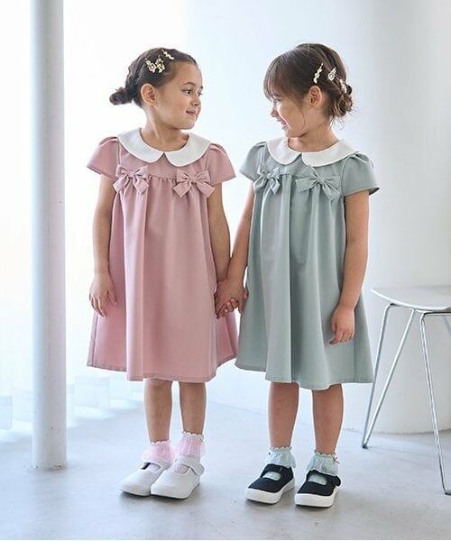 Lycee mine / リセマイン ドレス | 【オケージョン対応】丸衿リボン付きワンピース | 詳細18