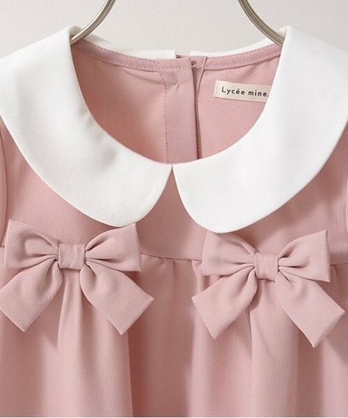 Lycee mine / リセマイン ドレス | 【オケージョン対応】丸衿リボン付きワンピース | 詳細4