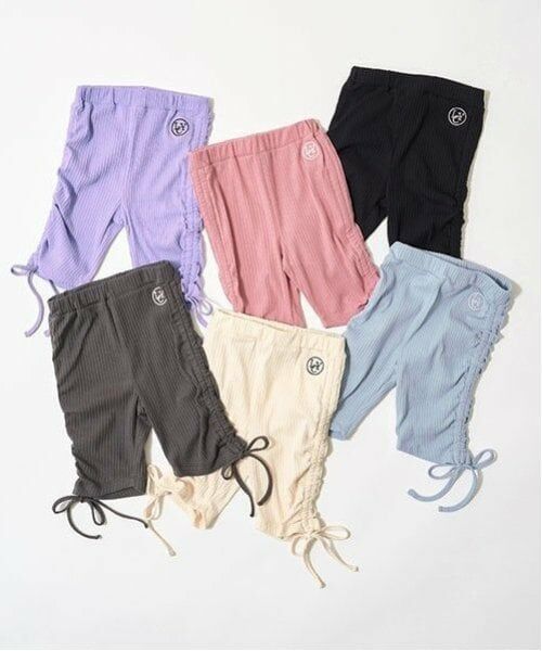 Lycee mine / リセマイン ショート・ハーフ・半端丈パンツ | 5分丈シャーリングレギンス | 詳細1