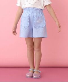 Lycee mine / リセマイン ショート・ハーフ・半端丈パンツ | 【セットアップ可能】フリルポケット付きショートパンツ