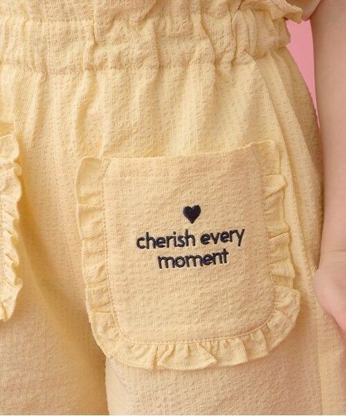 Lycee mine / リセマイン ショート・ハーフ・半端丈パンツ | 【セットアップ可能】フリルポケット付きショートパンツ | 詳細10