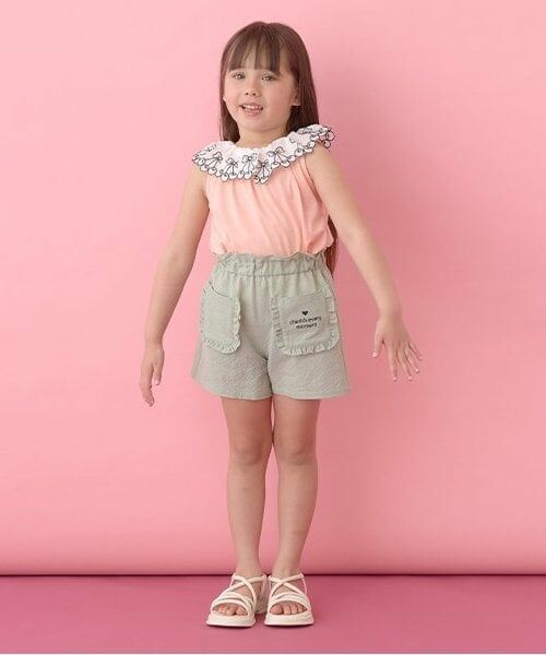 Lycee mine / リセマイン ショート・ハーフ・半端丈パンツ | 【セットアップ可能】フリルポケット付きショートパンツ | 詳細17