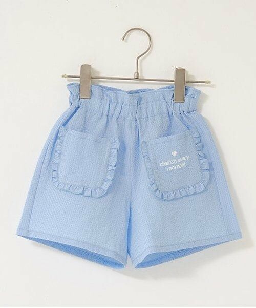 Lycee mine / リセマイン ショート・ハーフ・半端丈パンツ | 【セットアップ可能】フリルポケット付きショートパンツ | 詳細2