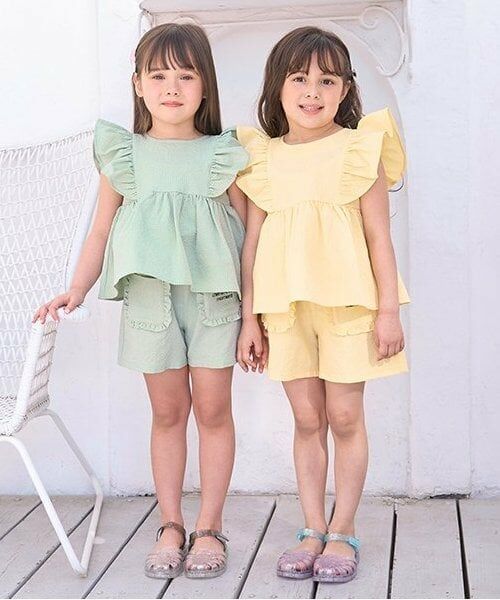 Lycee mine / リセマイン ショート・ハーフ・半端丈パンツ | 【セットアップ可能】フリルポケット付きショートパンツ | 詳細25