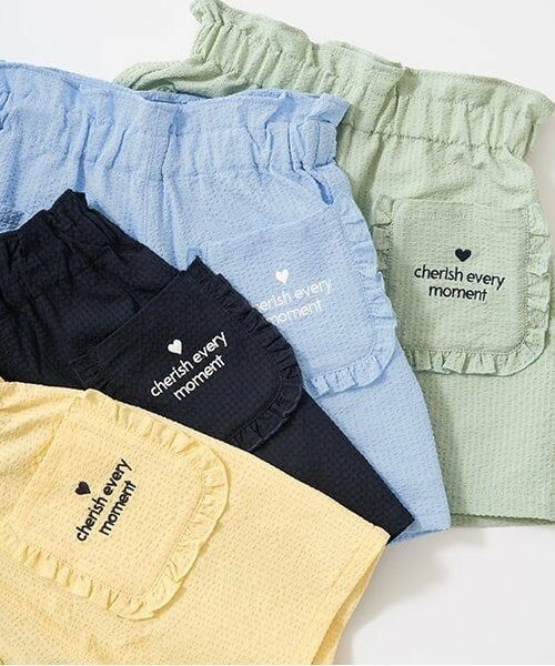 Lycee mine / リセマイン ショート・ハーフ・半端丈パンツ | 【セットアップ可能】フリルポケット付きショートパンツ | 詳細4