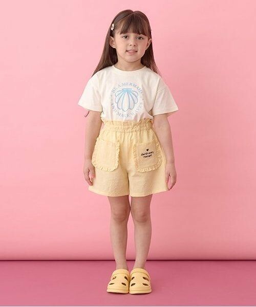 Lycee mine / リセマイン ショート・ハーフ・半端丈パンツ | 【セットアップ可能】フリルポケット付きショートパンツ | 詳細8