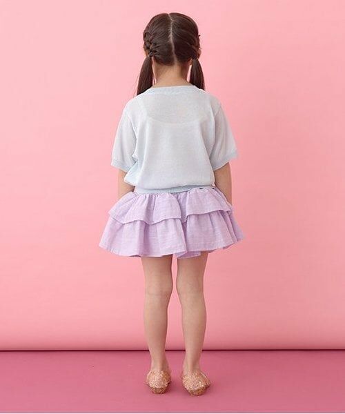 Lycee mine / リセマイン ミニ・ひざ丈スカート | シャーリングティアードスカート(インパン付き) | 詳細20