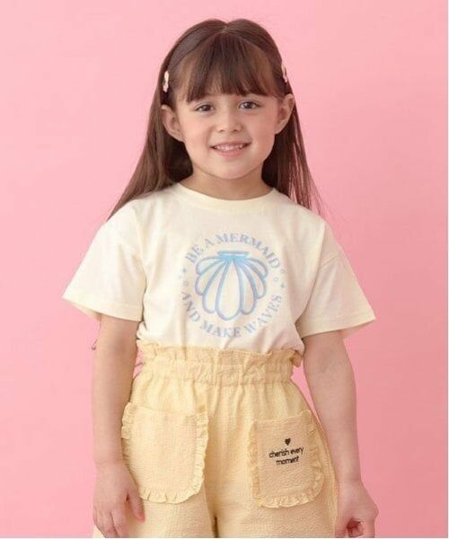 Lycee mine / リセマイン Tシャツ | 【ソフトコットン】選べる8パターンアソートプリントTシャツ（クリーム）