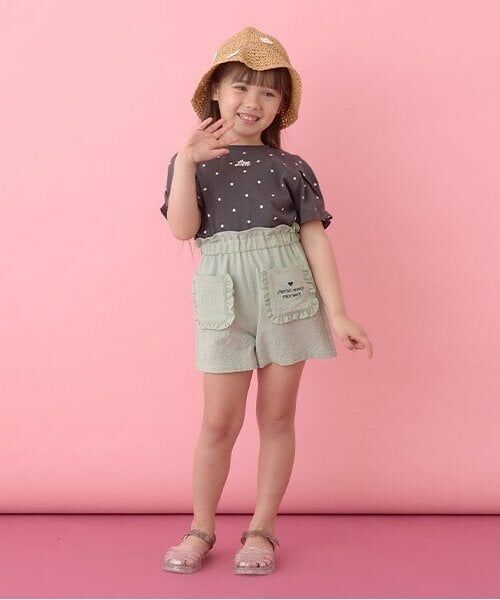 Lycee mine / リセマイン Tシャツ | 【ソフトコットン】アソート総柄タックスリーブTシャツ | 詳細18