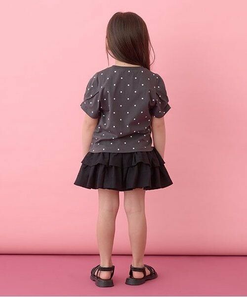 Lycee mine / リセマイン Tシャツ | 【ソフトコットン】アソート総柄タックスリーブTシャツ | 詳細22