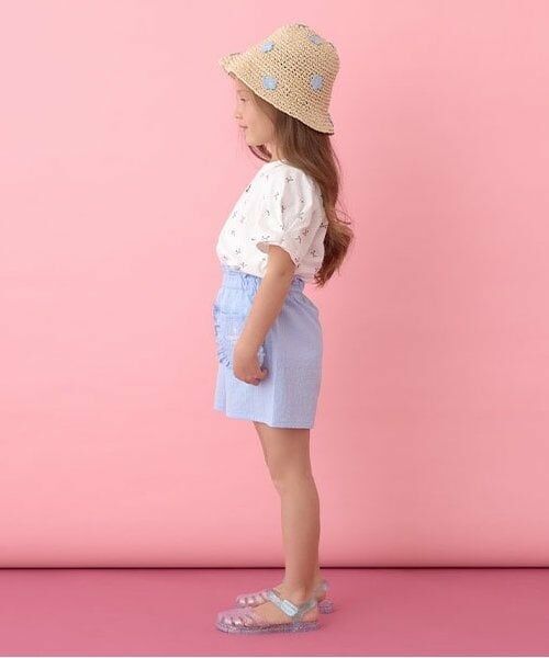 Lycee mine / リセマイン Tシャツ | 【ソフトコットン】アソート総柄タックスリーブTシャツ | 詳細8