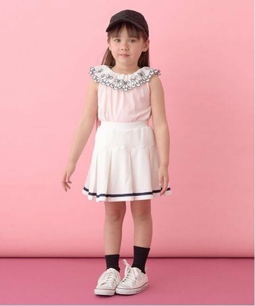 Lycee mine / リセマイン キャミソール・チューブトップ | 【ソフトコットン】チェリーレース衿トップス | 詳細10